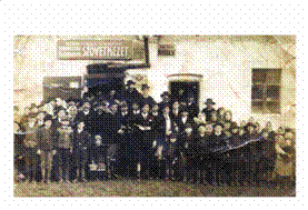 Hangya Szvetkezet  megalakulsa Krolyfalvn,  1925