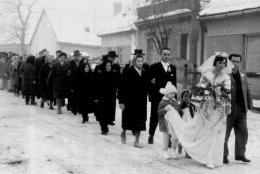 Nagy Anna s Brogli Vendel eskvi menete 1960-as vek