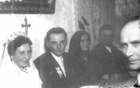 Burger Mariska lakodalma 1955